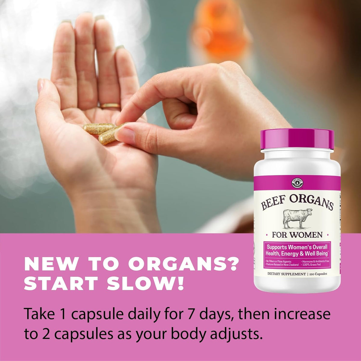 Beef Organ Supplement for Women