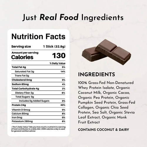 Chocolate Protein Powder - Individual Stick