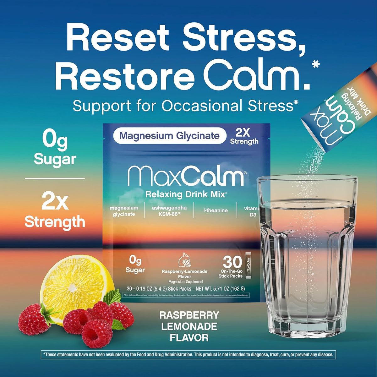 Raspberry-Lemon Relax Mix
