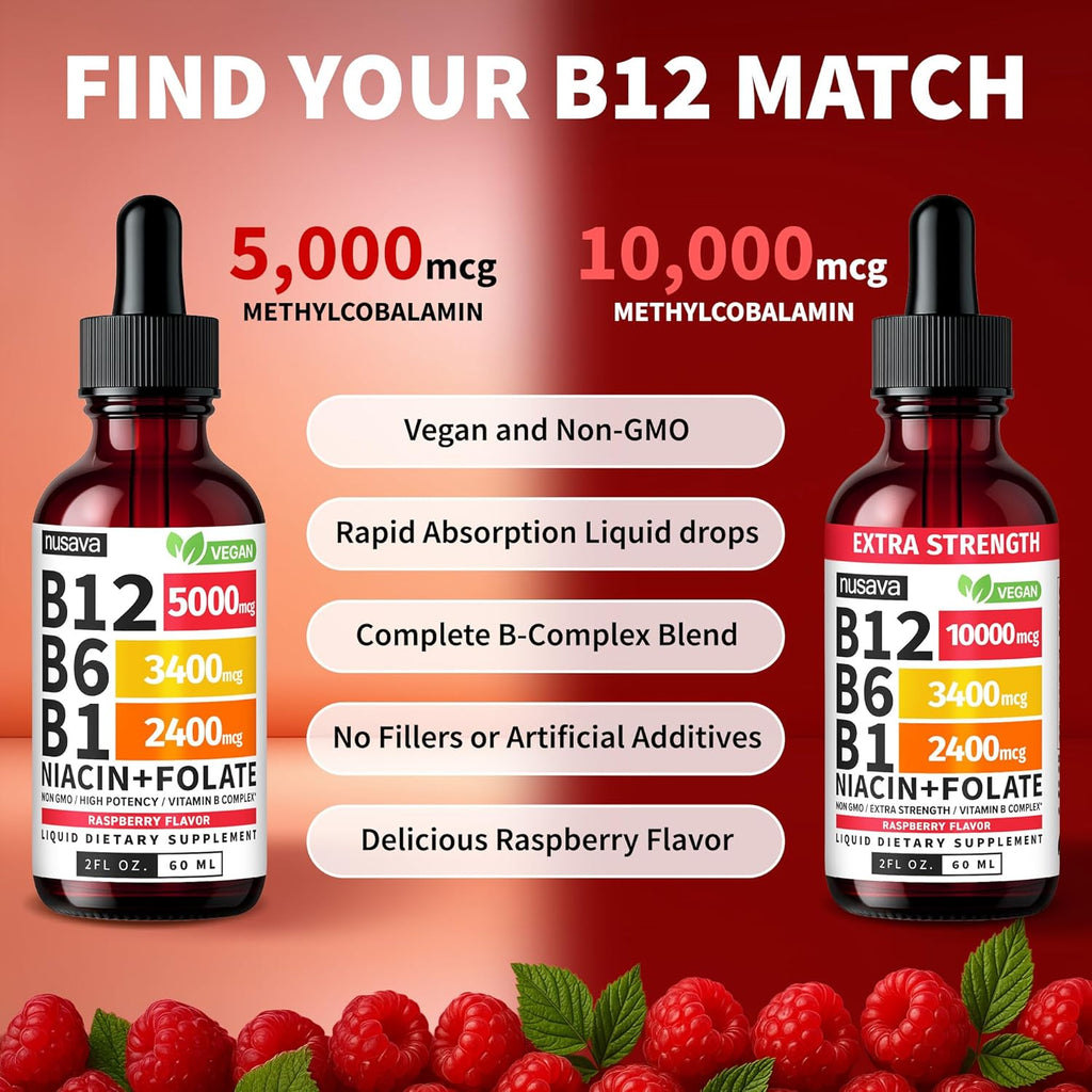 Vitamin B12 & B6 Liquid Drops