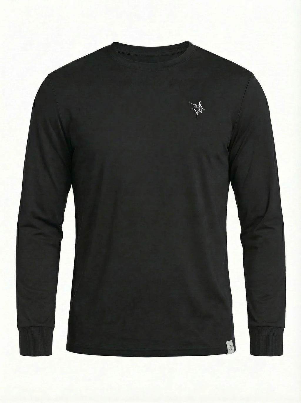 Dockside Quick-Dry Stretch Long-Sleeve T-Shirt – Black