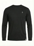 Dockside Quick-Dry Stretch Long-Sleeve T-Shirt – Black