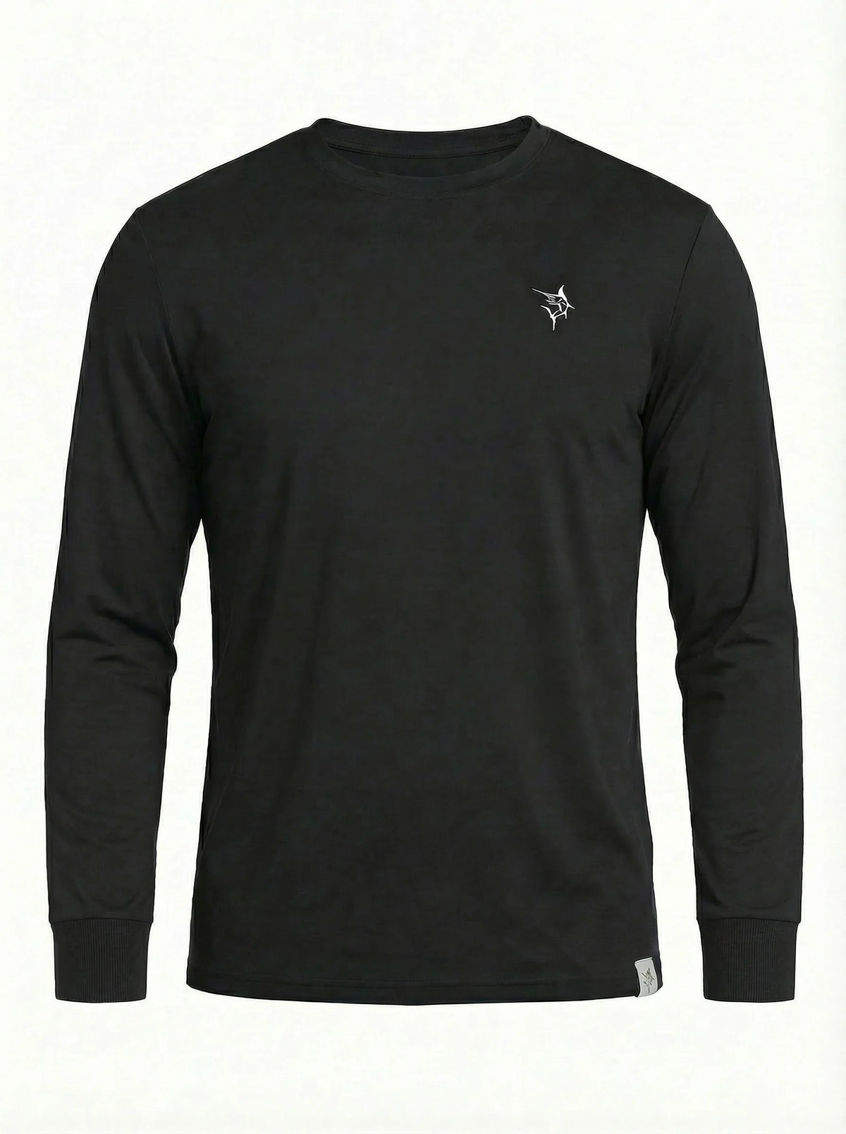 Dockside Quick-Dry Stretch Long-Sleeve T-Shirt – Black
