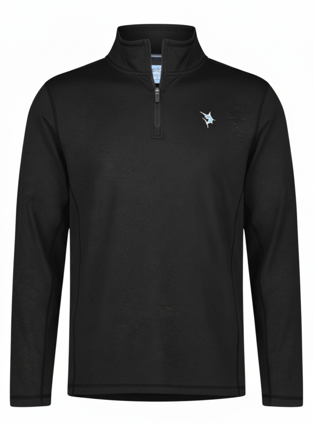 Montauk Midweight Quarter Zip Pullover – Black
