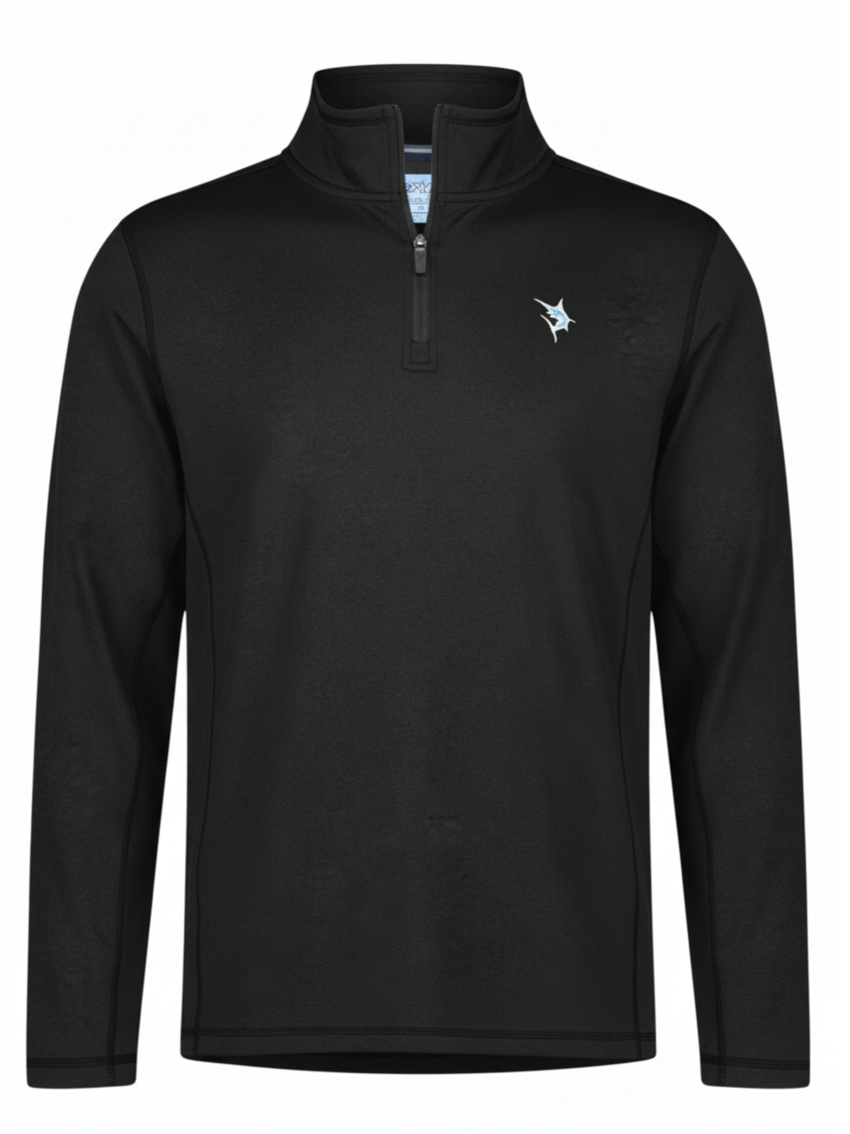 Montauk Midweight Quarter Zip Pullover – Black