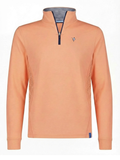 Monterey Lightweight Stretch Quarter Zip – Papaya