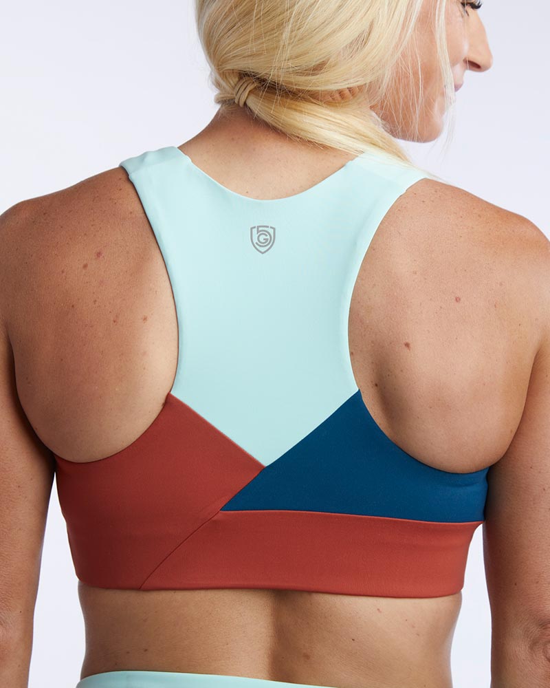 Goal Five Pionxr Color-Block Athletic Bra Top