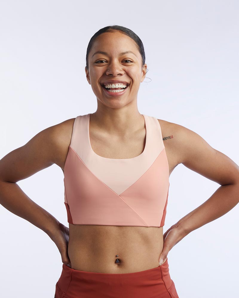Goal Five Pionxr Color-Block Athletic Bra Top